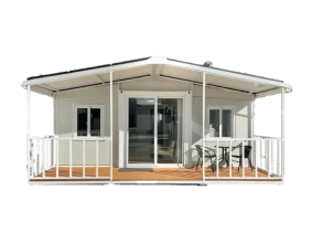 Expandable container houses